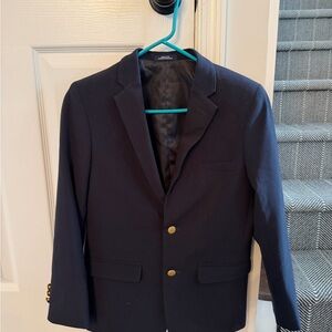 Chaps Navy Blue Kids Blazer